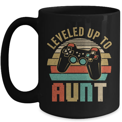 Leveled Up To Aunt Baby Announcement For Women Mug | teecentury