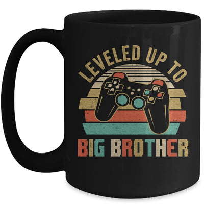 Leveled Up To Big Brother Baby Announcement For Men Mug | teecentury