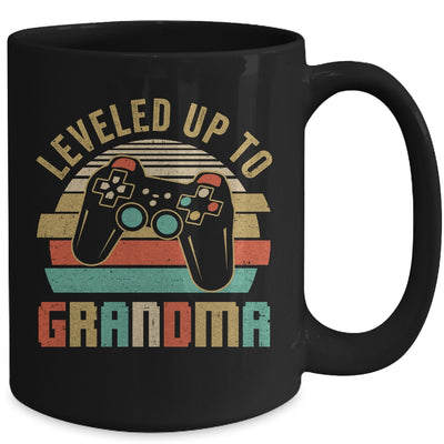 Leveled Up To Grandma Baby Announcement For Women Mug | teecentury