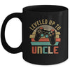 Leveled Up To Uncle Baby Announcement For Men Mug | teecentury