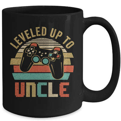 Leveled Up To Uncle Baby Announcement For Men Mug | teecentury