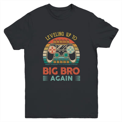 Leveling Up To Big Bro Again Vintage Big Brother Youth Youth Shirt | Teecentury.com