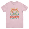 Leveling Up To Big Bro Again Vintage Big Brother Youth Youth Shirt | Teecentury.com