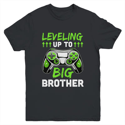 Leveling Up To Big Brother Promoted To Big Brother Gaming Youth Shirt | teecentury