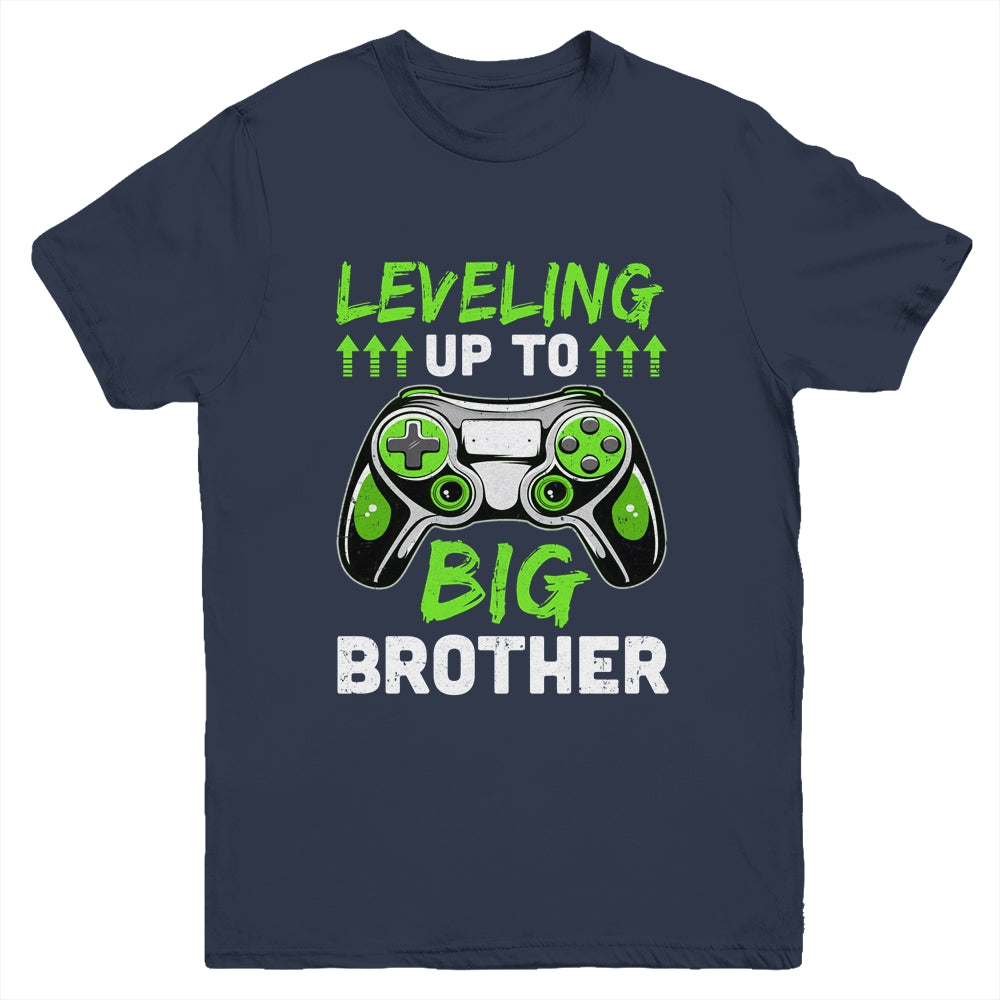 Leveling Up To Big Brother Promoted To Big Brother Gaming Youth Shirt | teecentury