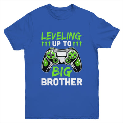 Leveling Up To Big Brother Promoted To Big Brother Gaming Youth Shirt | teecentury