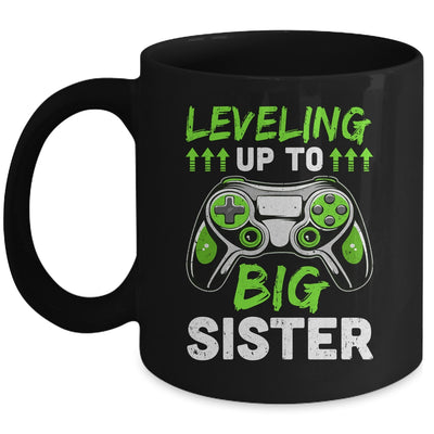 Leveling Up To Big Sister Promoted To Big Sister Gaming Mug | teecentury