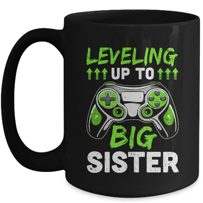 Leveling Up To Big Sister Promoted To Big Sister Gaming Mug | teecentury