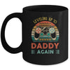 Leveling Up To Dad Again Father's Day Vintage Mug Coffee Mug | Teecentury.com