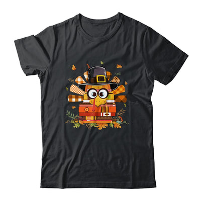 Librarian Book Lover Reader Funny Turkey Thanksgiving Autumn T-Shirt & Hoodie | Teecentury.com
