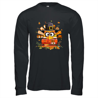 Librarian Book Lover Reader Funny Turkey Thanksgiving Autumn T-Shirt & Hoodie | Teecentury.com