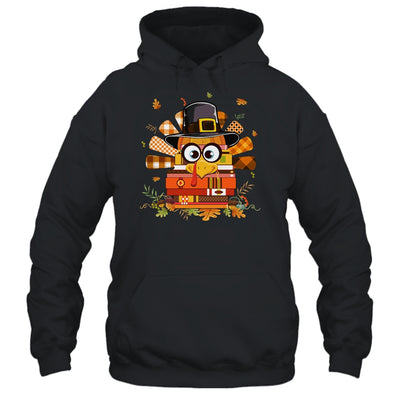 Librarian Book Lover Reader Funny Turkey Thanksgiving Autumn T-Shirt & Hoodie | Teecentury.com