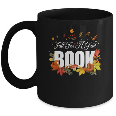 Librarian Library Bookwarm Fall For A Great Book Lover Mug | teecentury