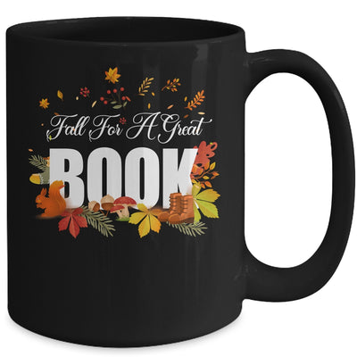 Librarian Library Bookwarm Fall For A Great Book Lover Mug | teecentury
