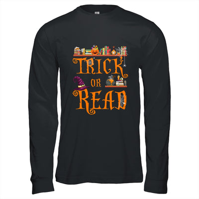 Librarian Trick Or Read Library Event Halloween Book Lovers T-Shirt & Hoodie | Teecentury.com