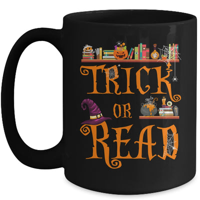 Librarian Trick Or Read Library Event Halloween Book Lovers Mug Coffee Mug | Teecentury.com