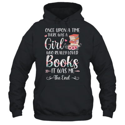 Library Book Lover Once Upon a Time a Girl Loved Books Shirt & Tank Top | teecentury