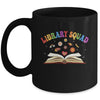 Library Squad Librarian Bookworm Book Lover Groovy Mug | teecentury
