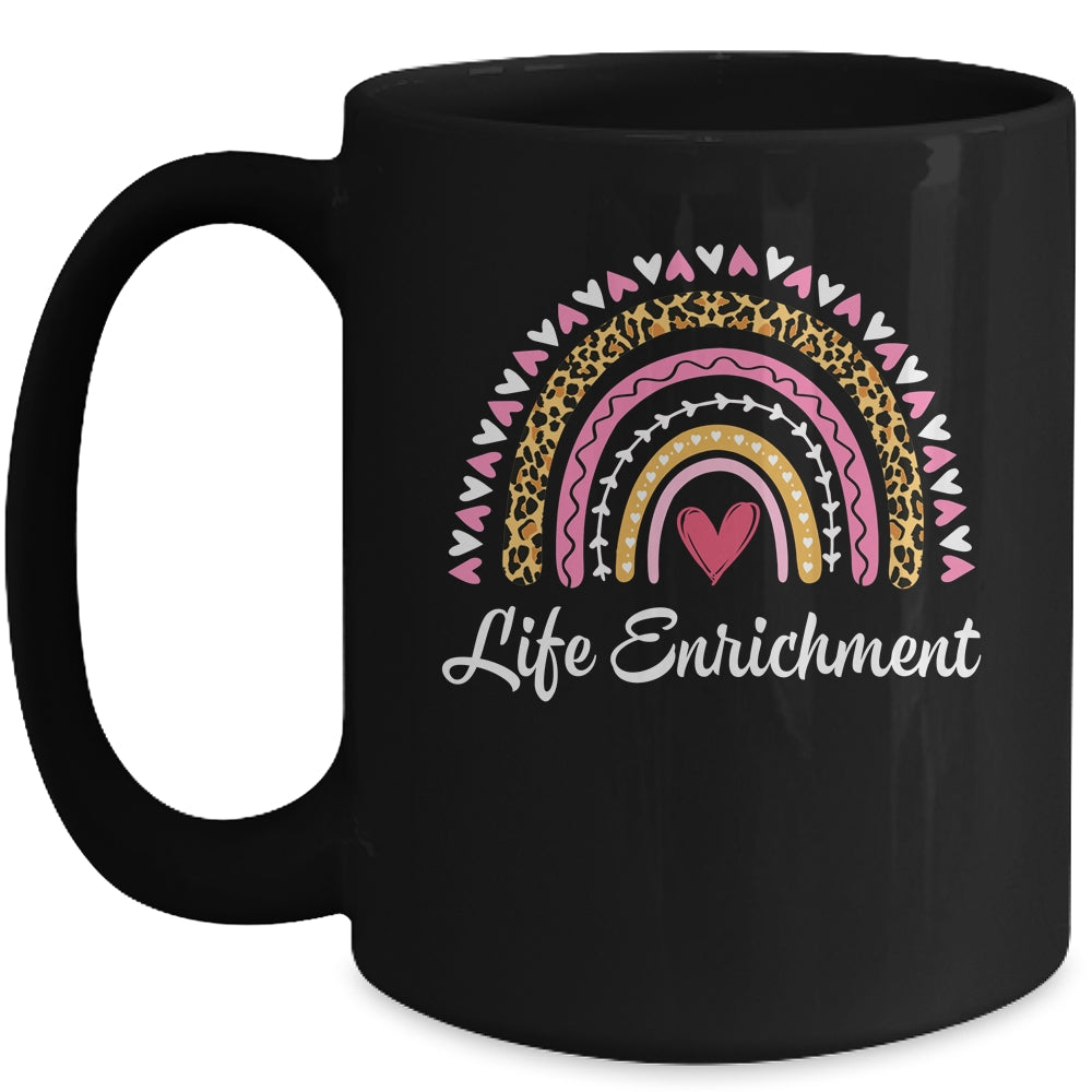 Life Enrichment Coordinator Rainbow Activity Director Mug Coffee Mug | Teecentury.com