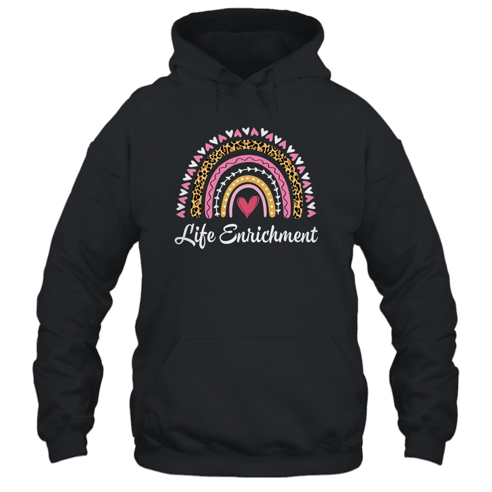 Life Enrichment Coordinator Rainbow Activity Director T-Shirt & Hoodie | Teecentury.com