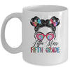 Little Miss Fifth Grade Girls Back To School 5th Grade Mug | teecentury