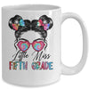 Little Miss Fifth Grade Girls Back To School 5th Grade Mug | teecentury