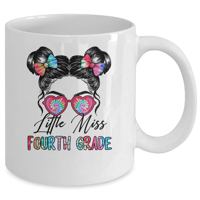 Little Miss Fourth Grade Girls Back To School 4th Grade Mug | teecentury