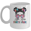 Little Miss Fourth Grade Girls Back To School 4th Grade Mug | teecentury