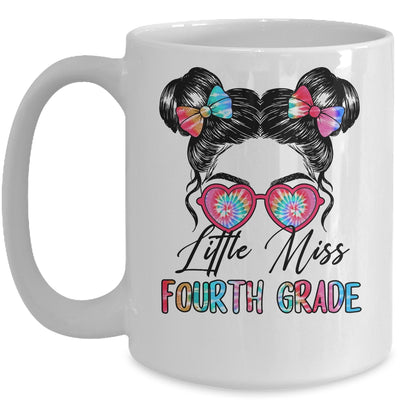 Little Miss Fourth Grade Girls Back To School 4th Grade Mug | teecentury