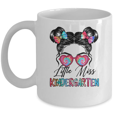 Little Miss Kindergarten Girls Back To School Kindergarten Mug | teecentury