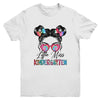 Little Miss Kindergarten Girls Back To School Kindergarten Youth Shirt | teecentury