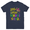 Little Miss Mardi Gras Cute Outfit Girls Kids Youth Shirt | teecentury