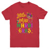 Little Miss Mardi Gras Cute Outfit Girls Kids Youth Shirt | teecentury