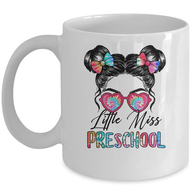 Little Miss Preschool Girls Back To School Preschool Mug | teecentury