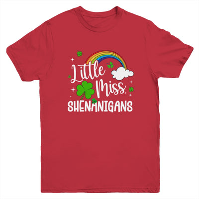 Little Miss Shenanigans For Girls And Women St Patricks Day Youth Shirt | teecentury