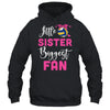 Little Sister Biggest Fan Volleyball Girl Shirt & Tank Top | teecentury