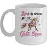 Live Like Someone Left The Gate Open Flower Horse Lover Mug Coffee Mug | Teecentury.com