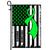 Liver Cancer Awareness America Flag Green Ribbon Flag | Teecentury.com
