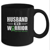 Liver Cancer Awareness Husband Of Warrior Green Gift Coffee Mug | Teecentury.com