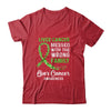 Liver Cancer Awareness Messed With The Wrong Family Support T-Shirt & Hoodie | Teecentury.com