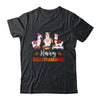 Llama Halloween Thanksgiving Merry Christmas Hallothanksmas T-Shirt & Sweatshirt | Teecentury.com