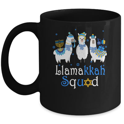 Llamakkah Squad Funny Jewish Hanukkah Gift Cute Llama Mug Coffee Mug | Teecentury.com