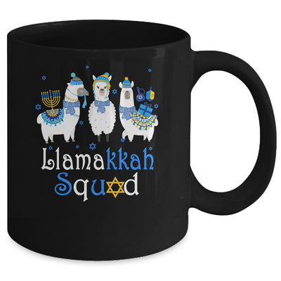 Llamakkah Squad Funny Jewish Hanukkah Gift Cute Llama Mug Coffee Mug | Teecentury.com