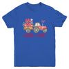 Loads Of Love Farm Tractor Valentines Day For Boys Youth Youth Shirt | Teecentury.com