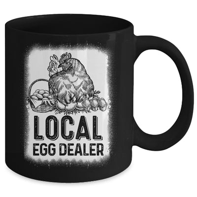 Local Egg Dealer Funny Bleached Chicken Lover Farm Farmer Mug | teecentury