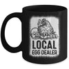 Local Egg Dealer Funny Bleached Chicken Lover Farm Farmer Mug | teecentury