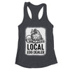 Local Egg Dealer Funny Bleached Chicken Lover Farm Farmer Shirt & Tank Top | teecentury