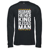 Husband Father King Blessed Man Black Pride Dad Gift T-Shirt & Hoodie | Teecentury.com