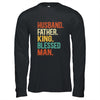 Husband Father King Blessed Man Pride Black Dad Gift T-Shirt & Hoodie | Teecentury.com