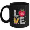 Love 3rd Grade Apple Funny Back To School Teacher Mug Coffee Mug | Teecentury.com